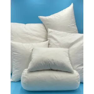 5% Down 95% Feather Pillow Insert. Various Sizes