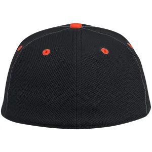 adidas Black/Orange Miami Hurricanes On-Field Men's Baseball Cap