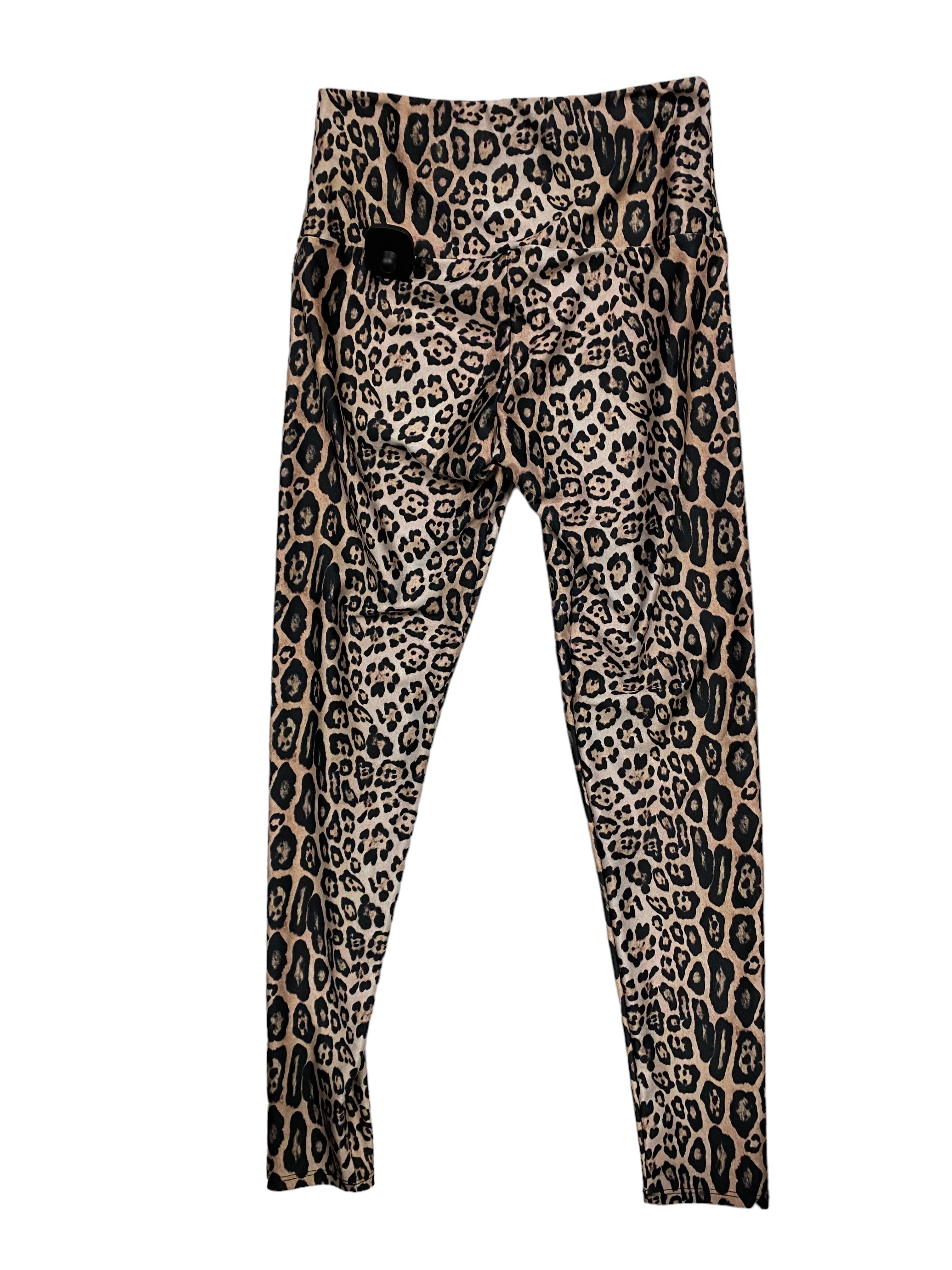 Animal Print Athletic Leggings Ivl Collective, Size 6