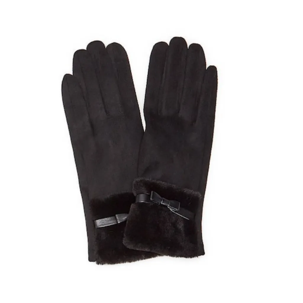 Back in Black Super Soft Micro Suede Gloves