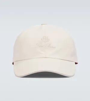 Baseball cap with Loro Piana logo, neutral