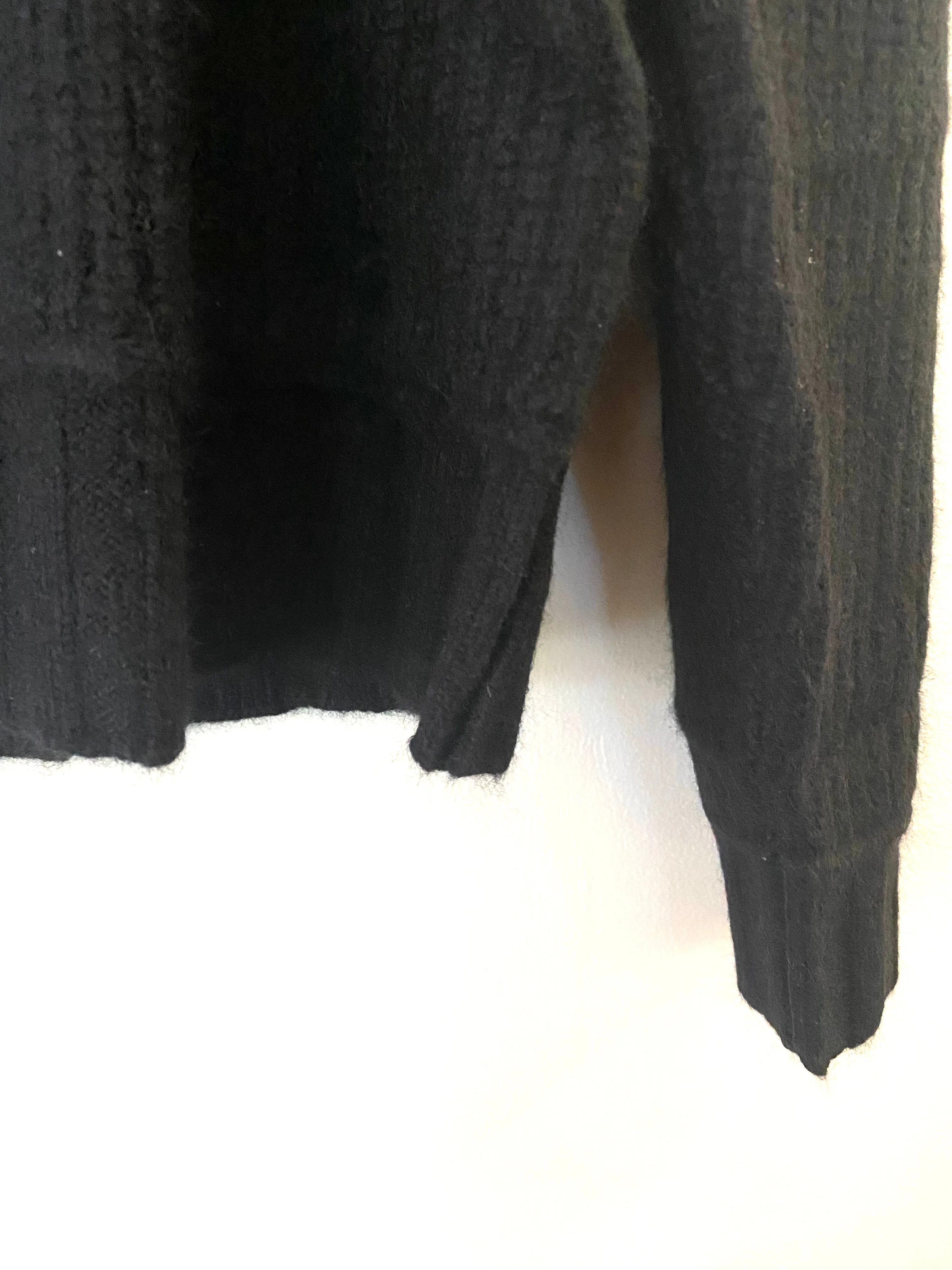 Black Cashmere Ms B Sweater