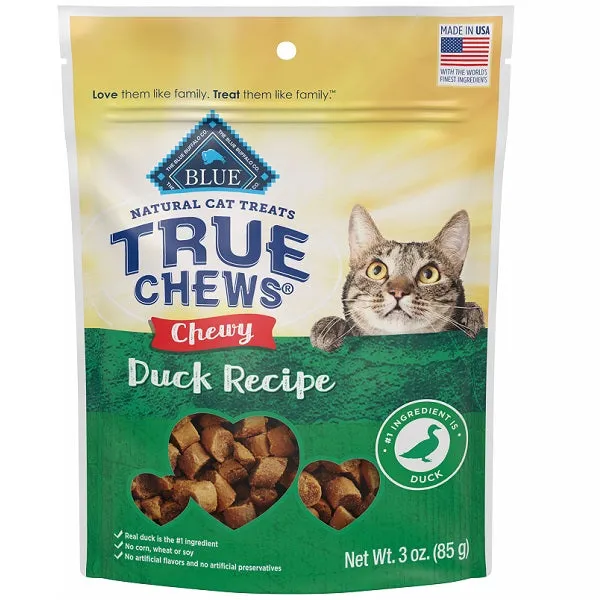 Blue TrueChew Cat Duck 85g