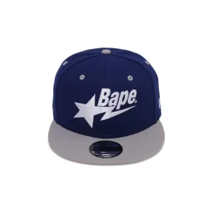 Cap BAPE Bapesta New Era 9FIFTY, blue