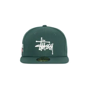 Cap Stussy Authentic New Era Hunter Green