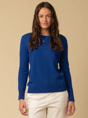 Classic Crew Neck Sweater_Royal Blue