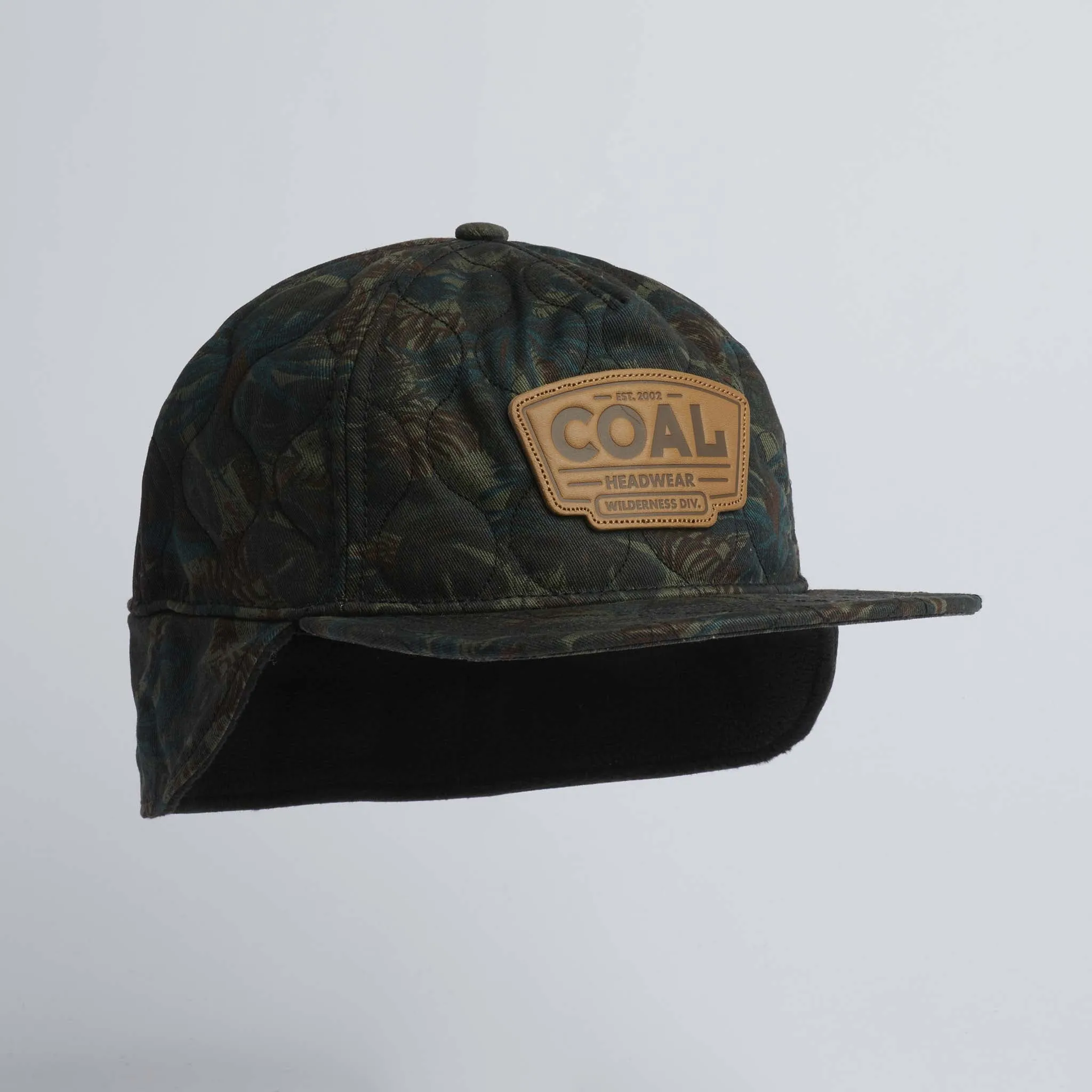 Coal The Cummins Quilted Earflap Cap - Camo