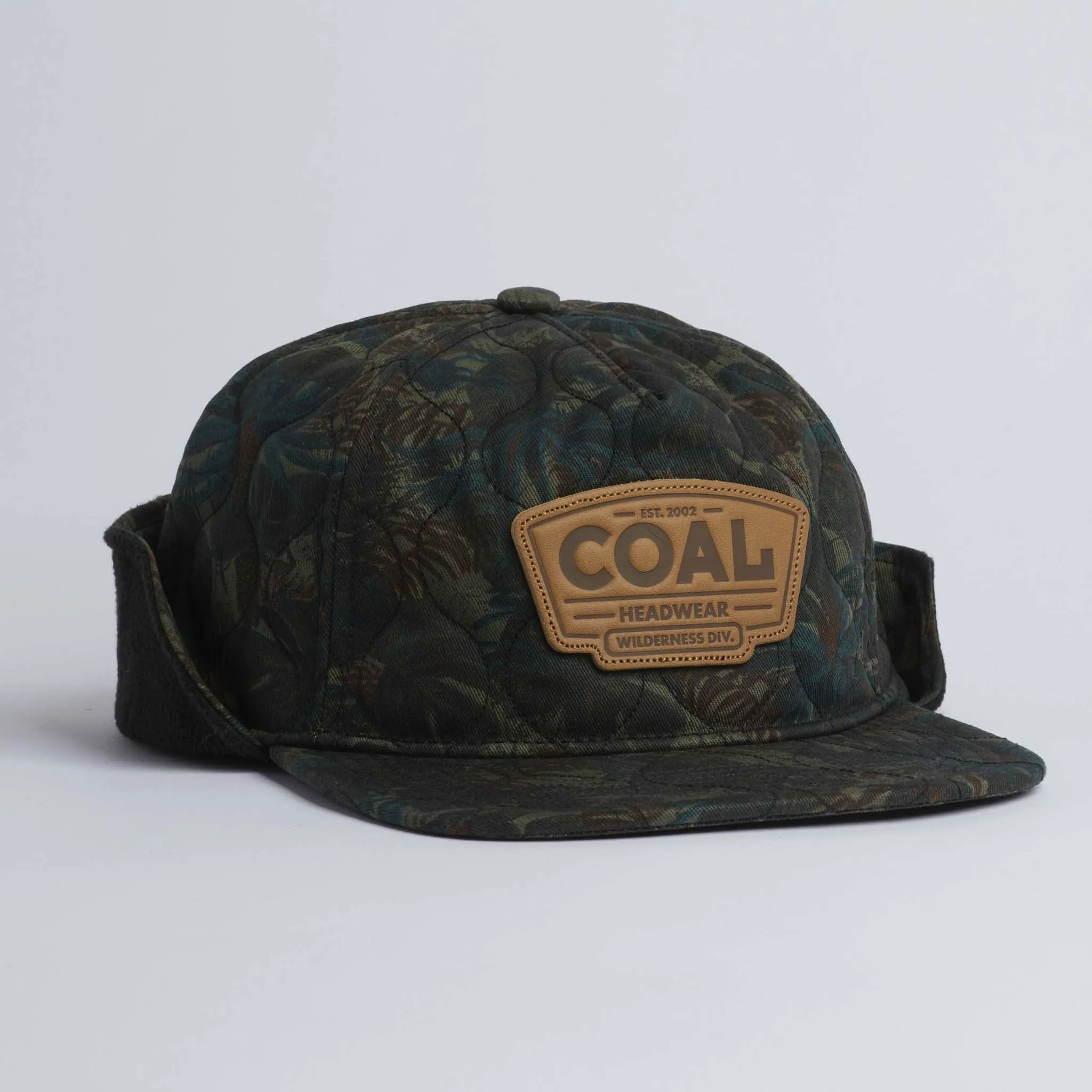 Coal The Cummins Quilted Earflap Cap - Camo