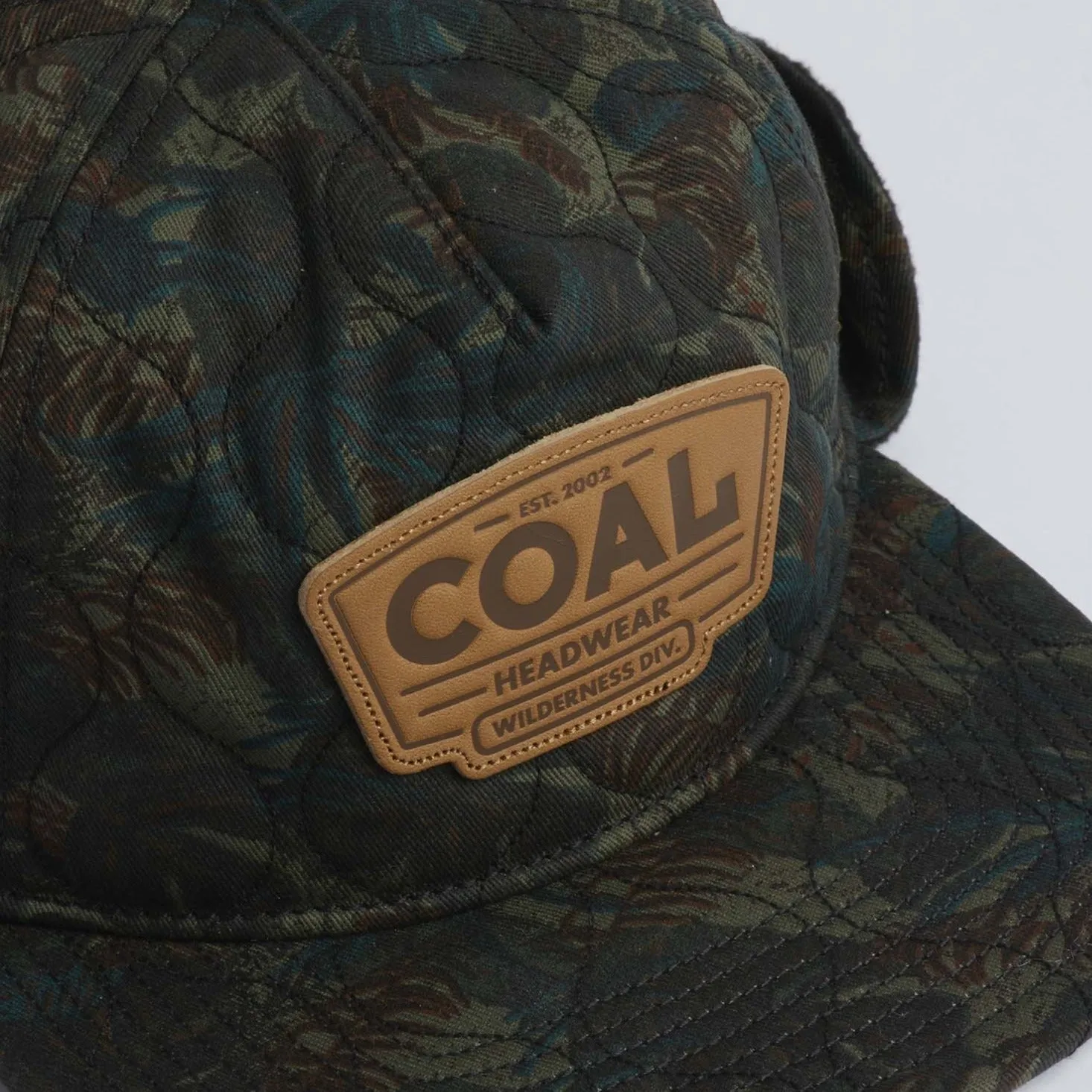 Coal The Cummins Quilted Earflap Cap - Camo