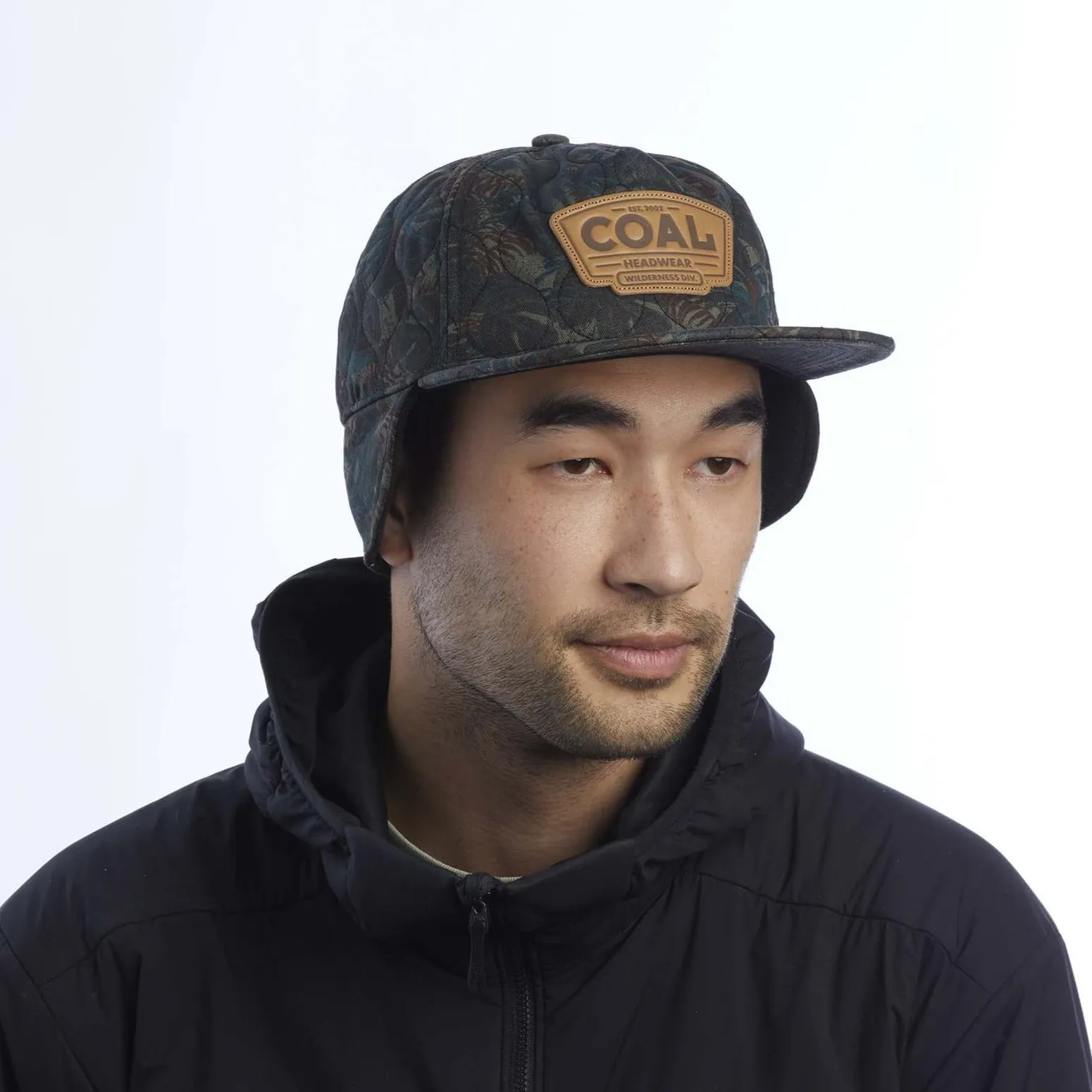 Coal The Cummins Quilted Earflap Cap - Camo