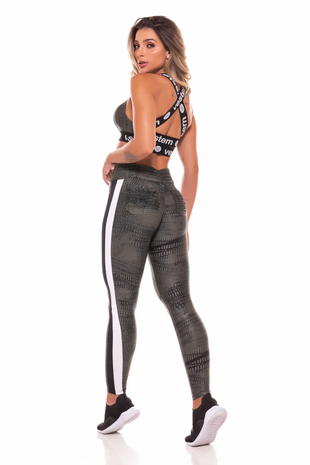 Croc Push Up Legging