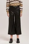 DEAR JOHN AUDREY FAUX LEATHER CROP PANT