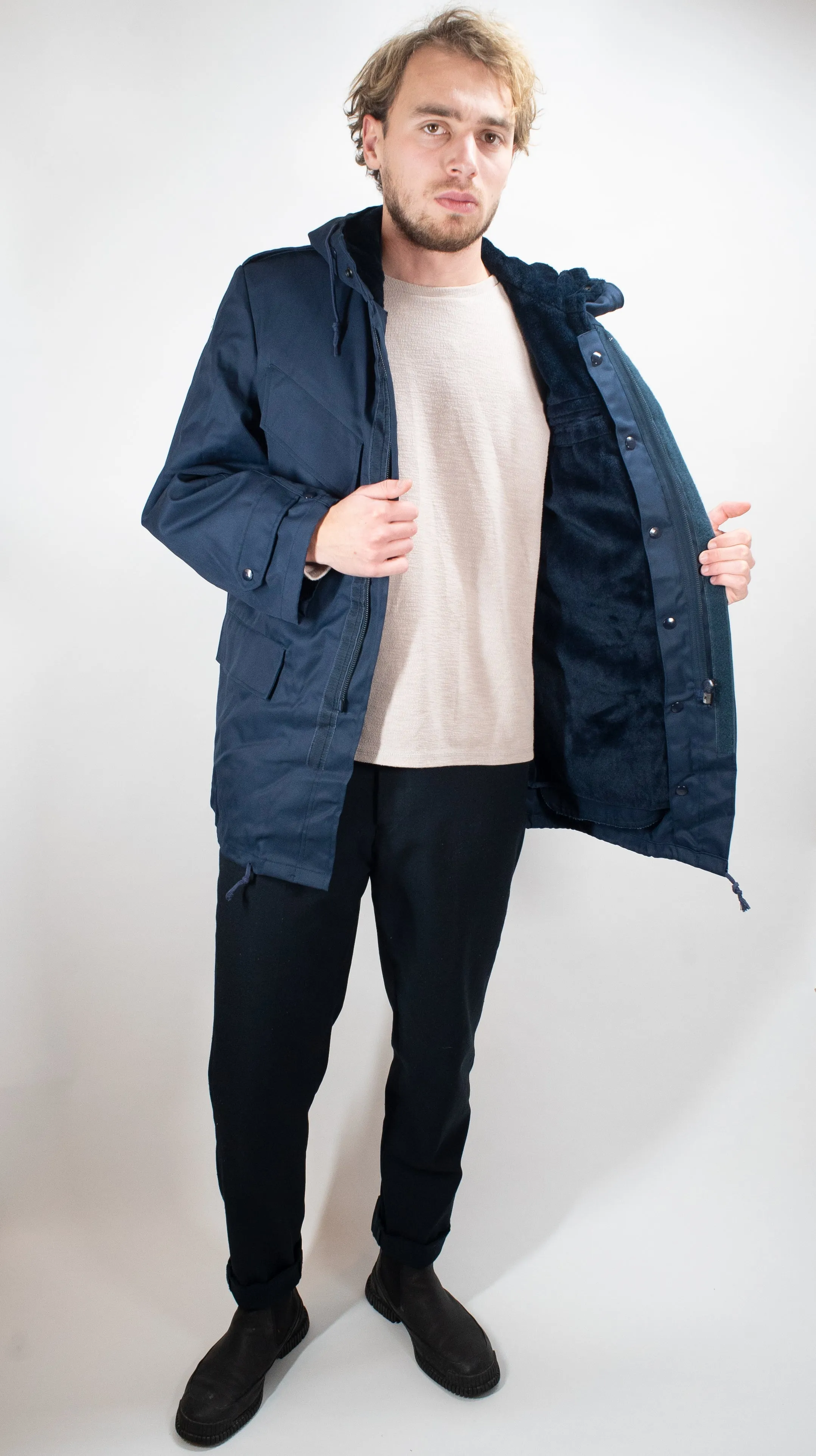 Dutch Dark Blue Parka - Grade 1