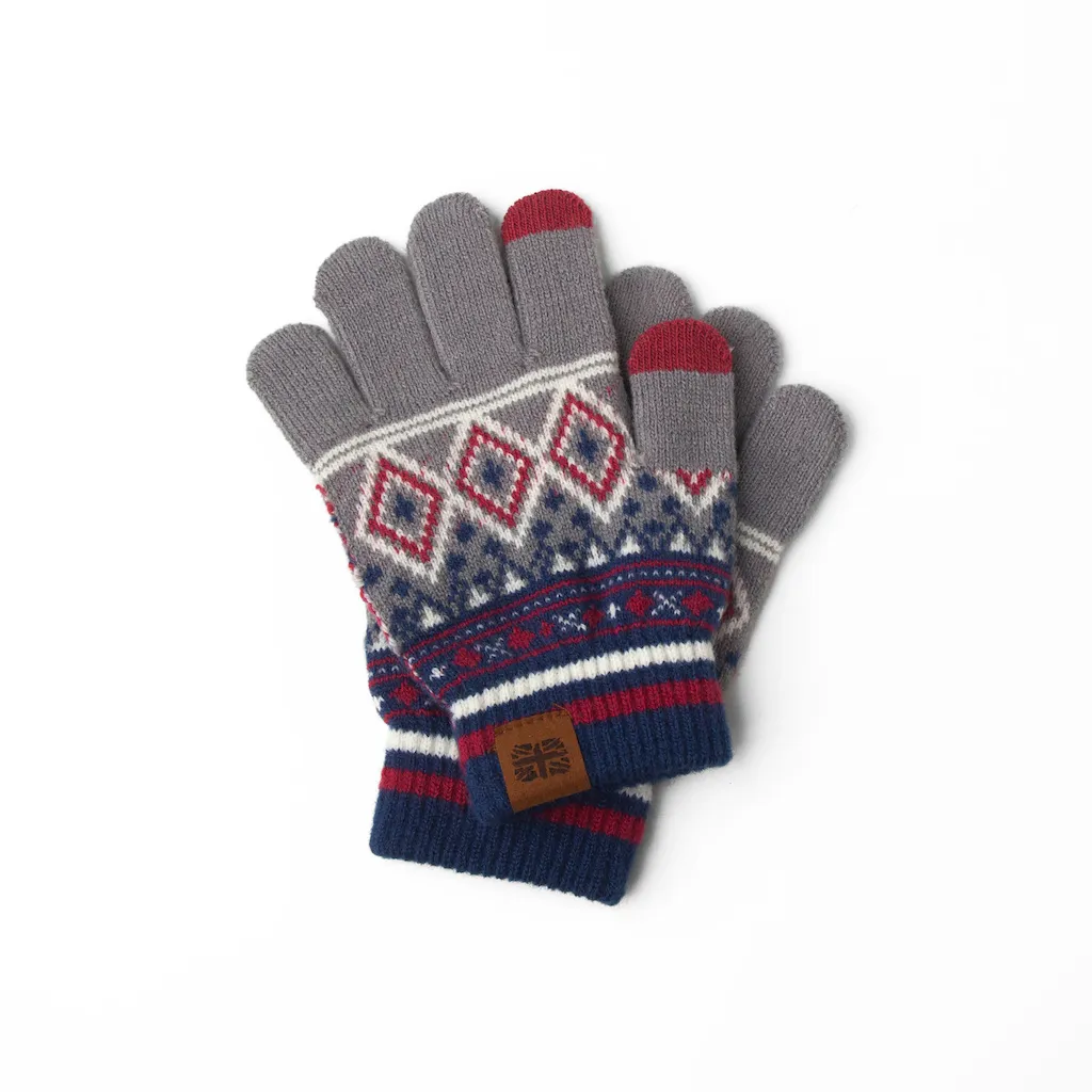 Fair Isle Gloves - Kids