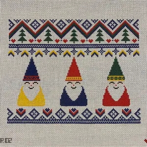 Fair Isle Gnome Canvas