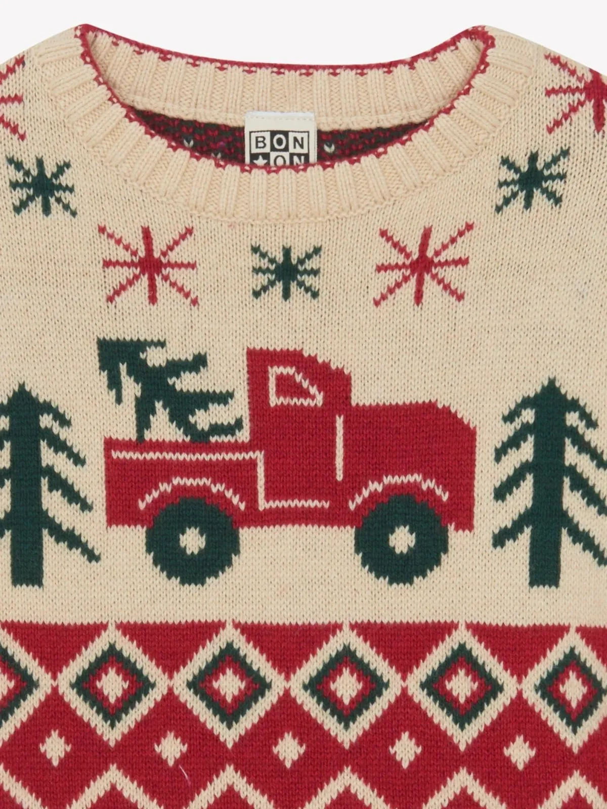 Joel Christmas Truck Sweater