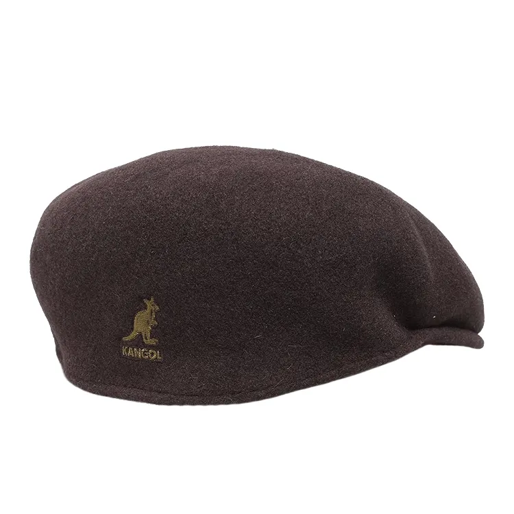 Kangol 504 Wool Cap - Espresso