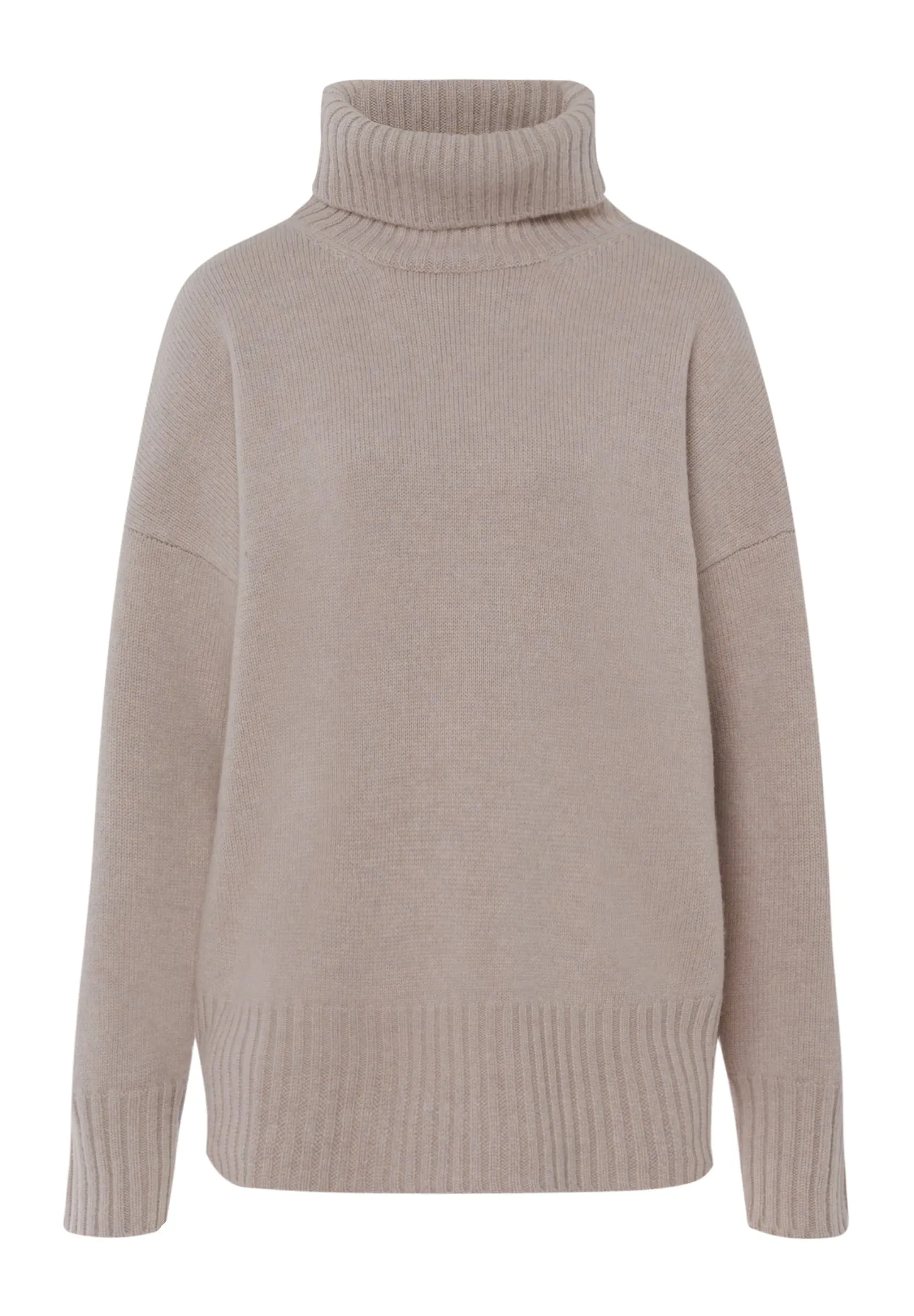 Knits Oversized Wool Turtleneck | Pumice 78699-2805