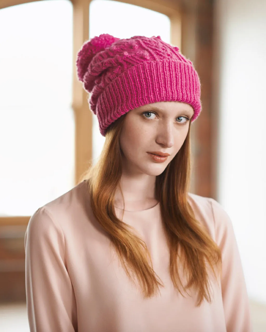 Knitting Pattern Slouchy Beanie