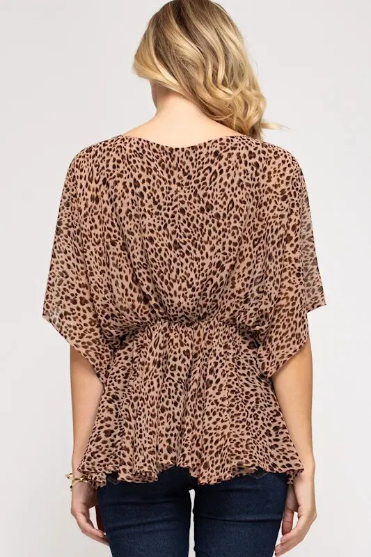 Leopard Print Top - Animal Print