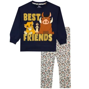 Lion King Sweatshirt and Leggings Set