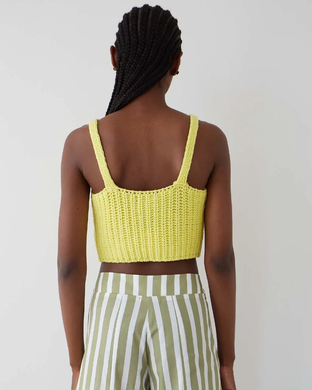 Mariquita Knitted Top - Yellow