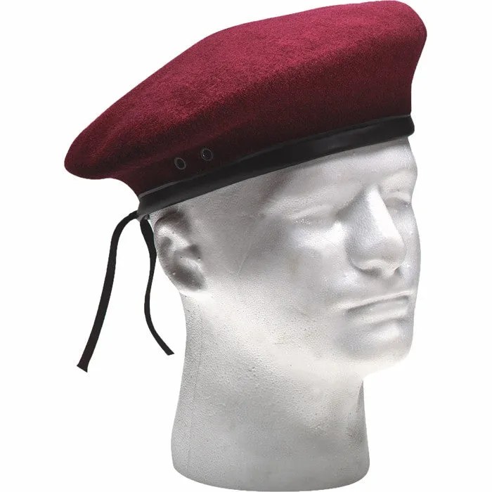 Maroon - GI Style Beret