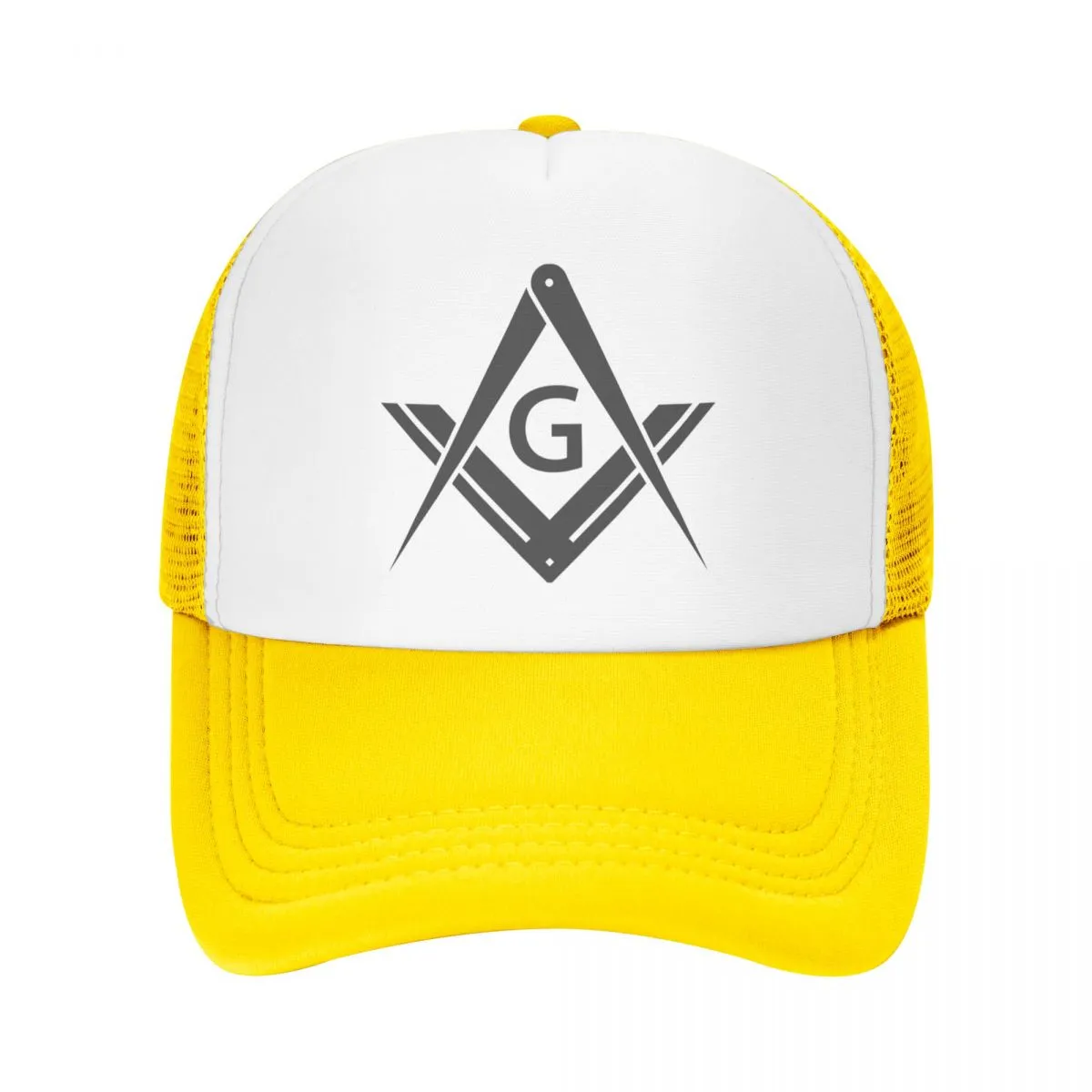 Master Mason Blue Lodge Baseball Cap - Square and Compass with G Adjustable (Various Colors)