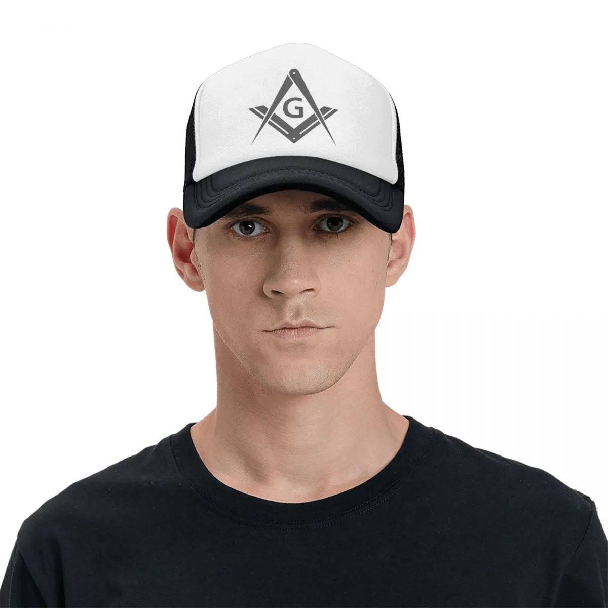 Master Mason Blue Lodge Baseball Cap - Square and Compass with G Adjustable (Various Colors)