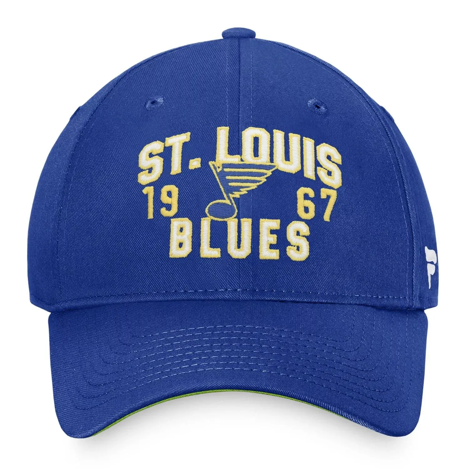 Men's Blue Fanatics St. Hat  Louis Blues True Classic with Retro Style Adjustable Head