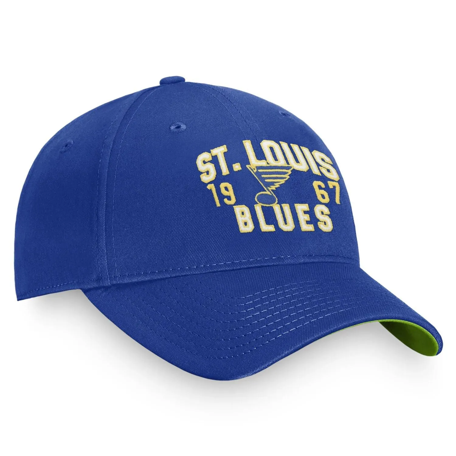 Men's Blue Fanatics St. Hat  Louis Blues True Classic with Retro Style Adjustable Head