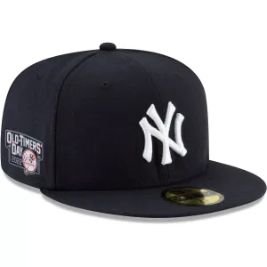 Men's New Era Navy New York Yankees 2022 Old-Timers' Day Authentic Collection On Field Hat 59FIFTY