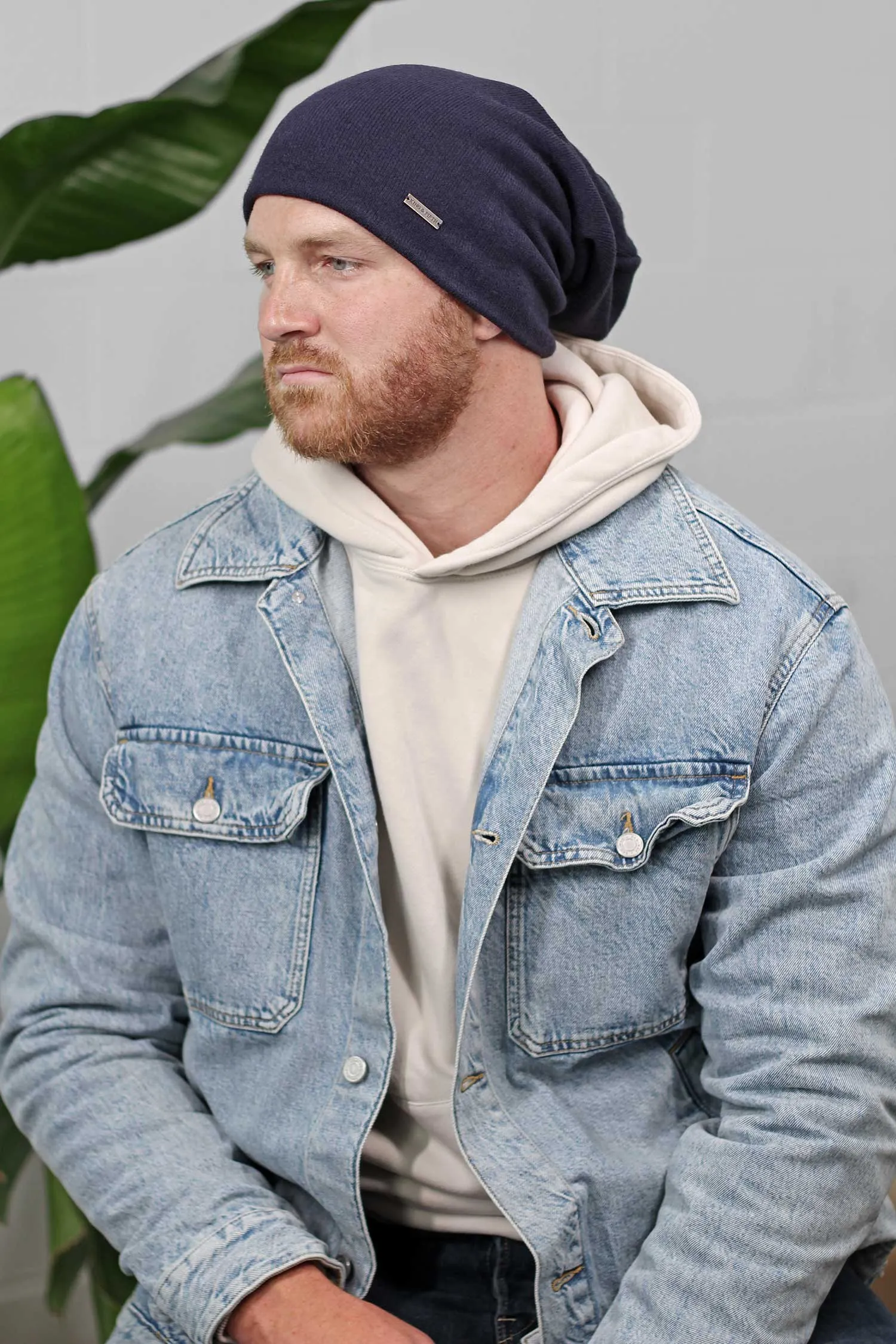 Mens Oversized Beanie - The Mason XL