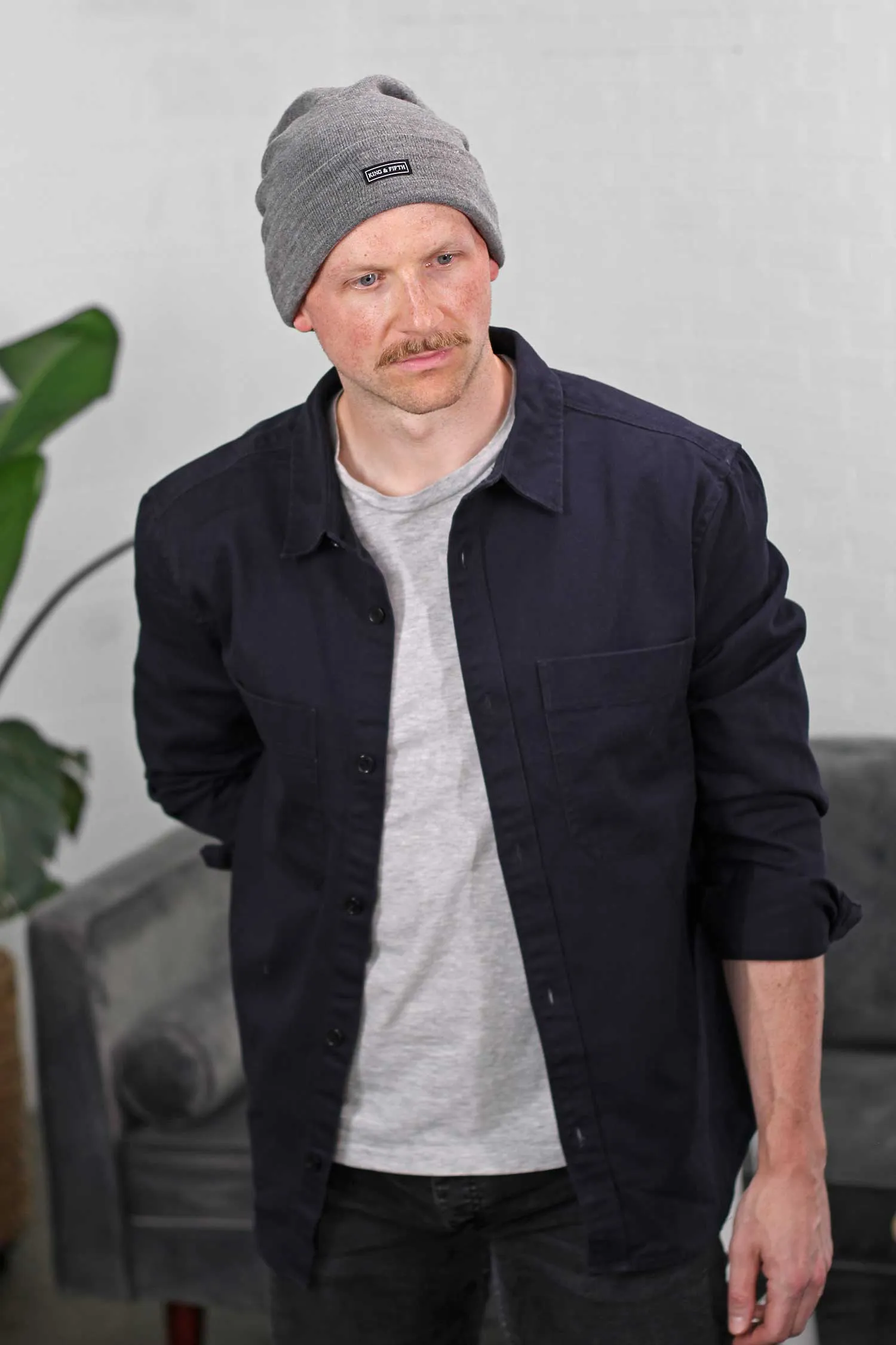 Mens Oversized Beanie - The Mason XL