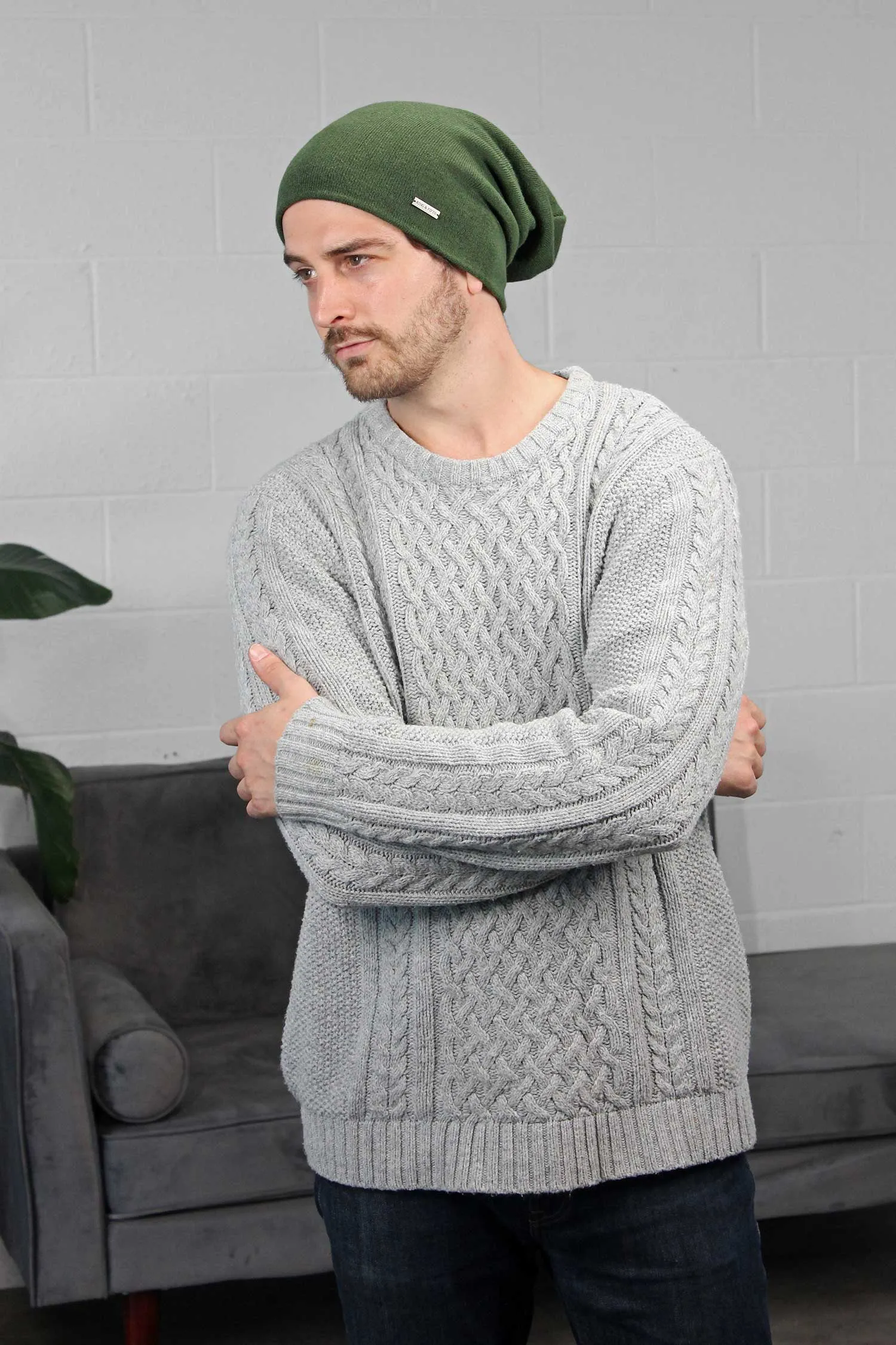 Mens Oversized Beanie - The Mason XL