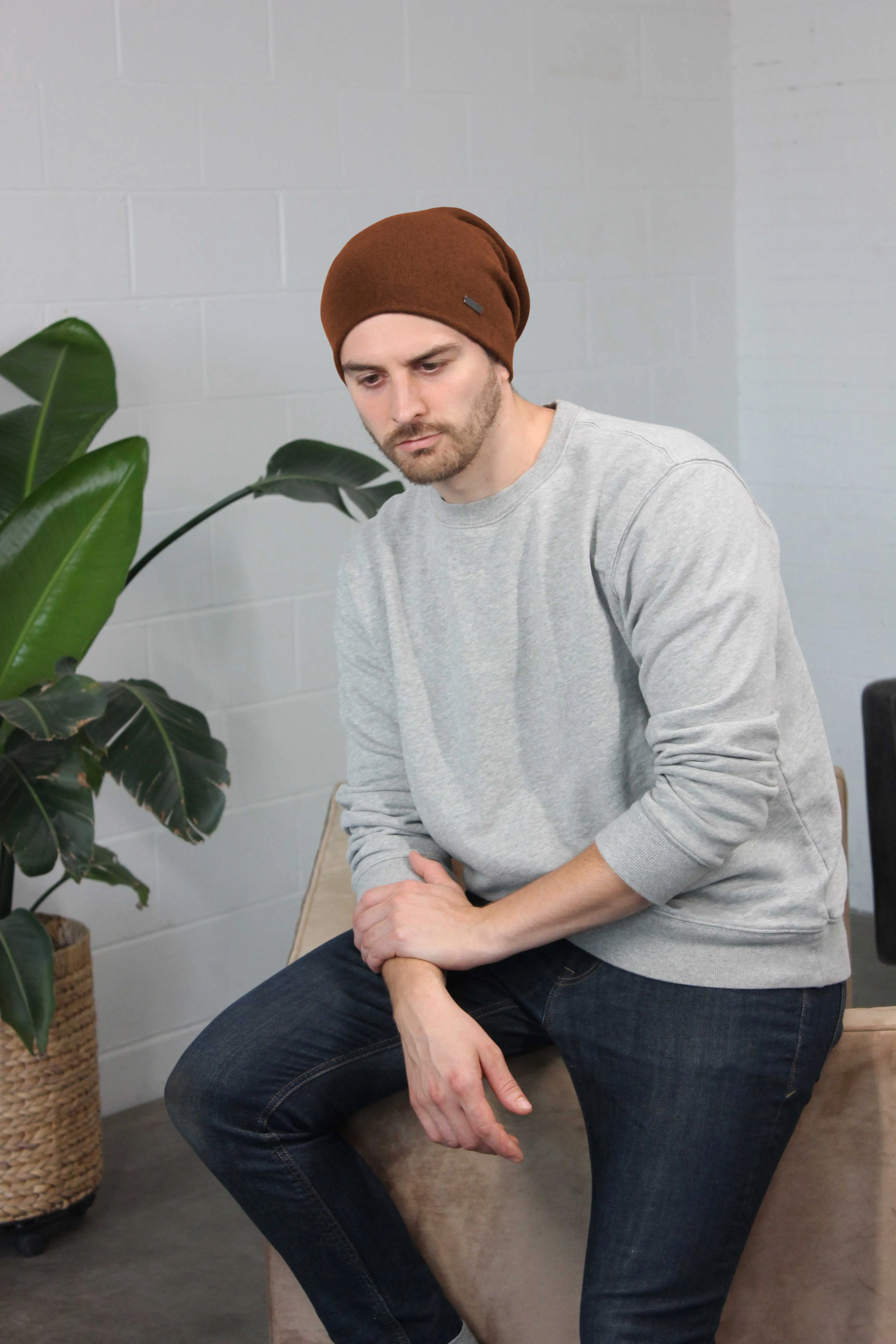 Mens Oversized Beanie - The Mason XL