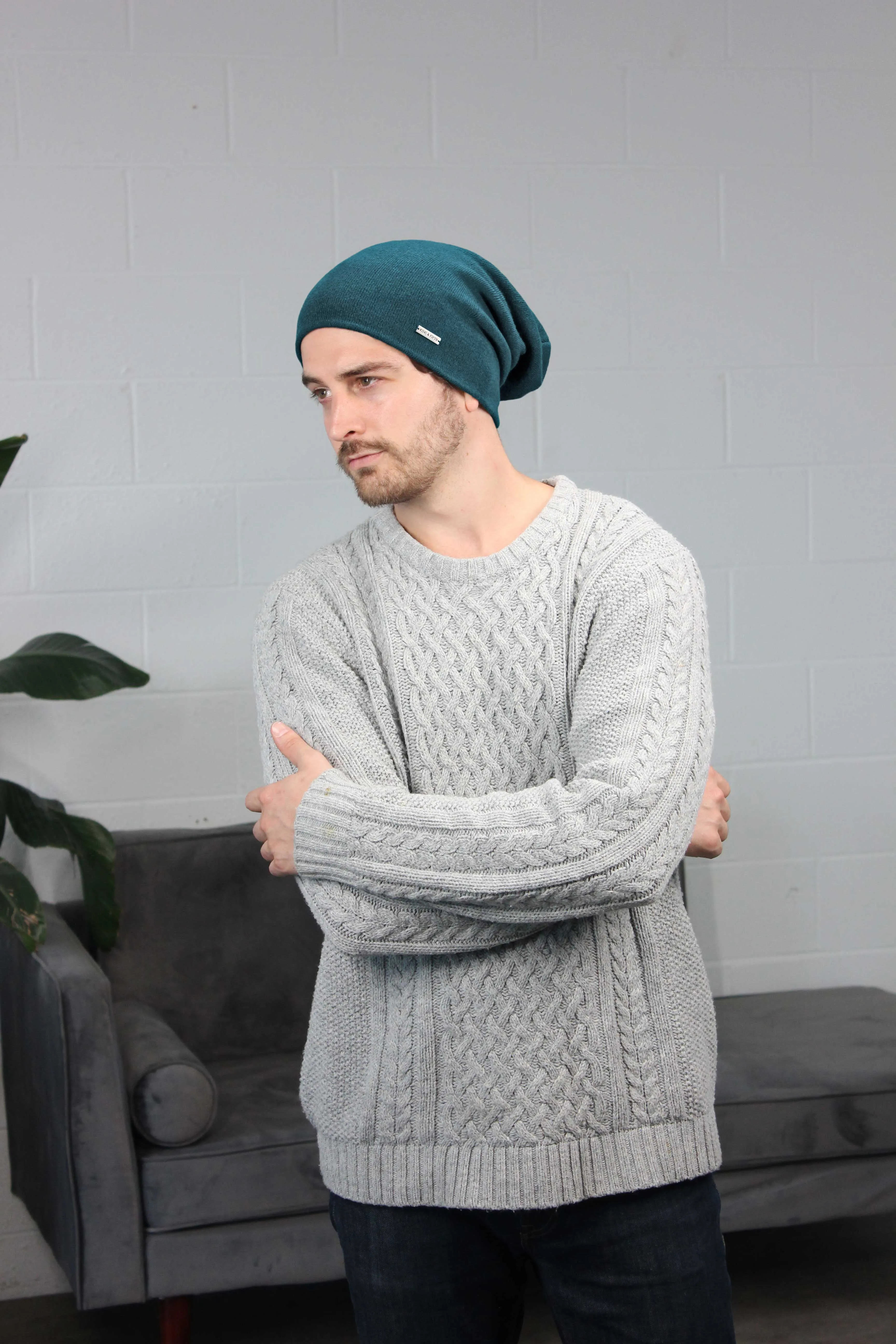 Mens Oversized Beanie - The Mason XL