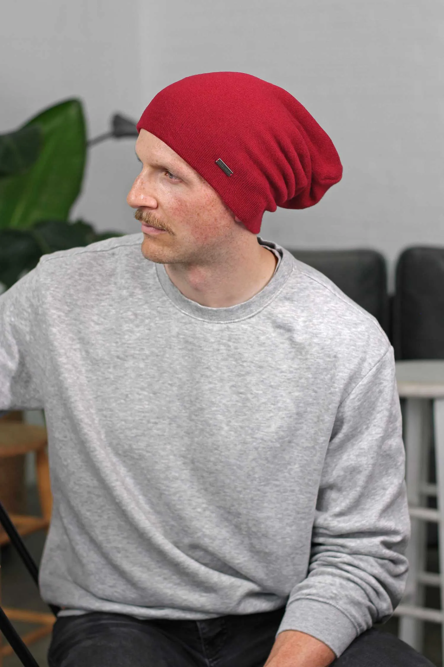 Mens Oversized Beanie - The Mason XL