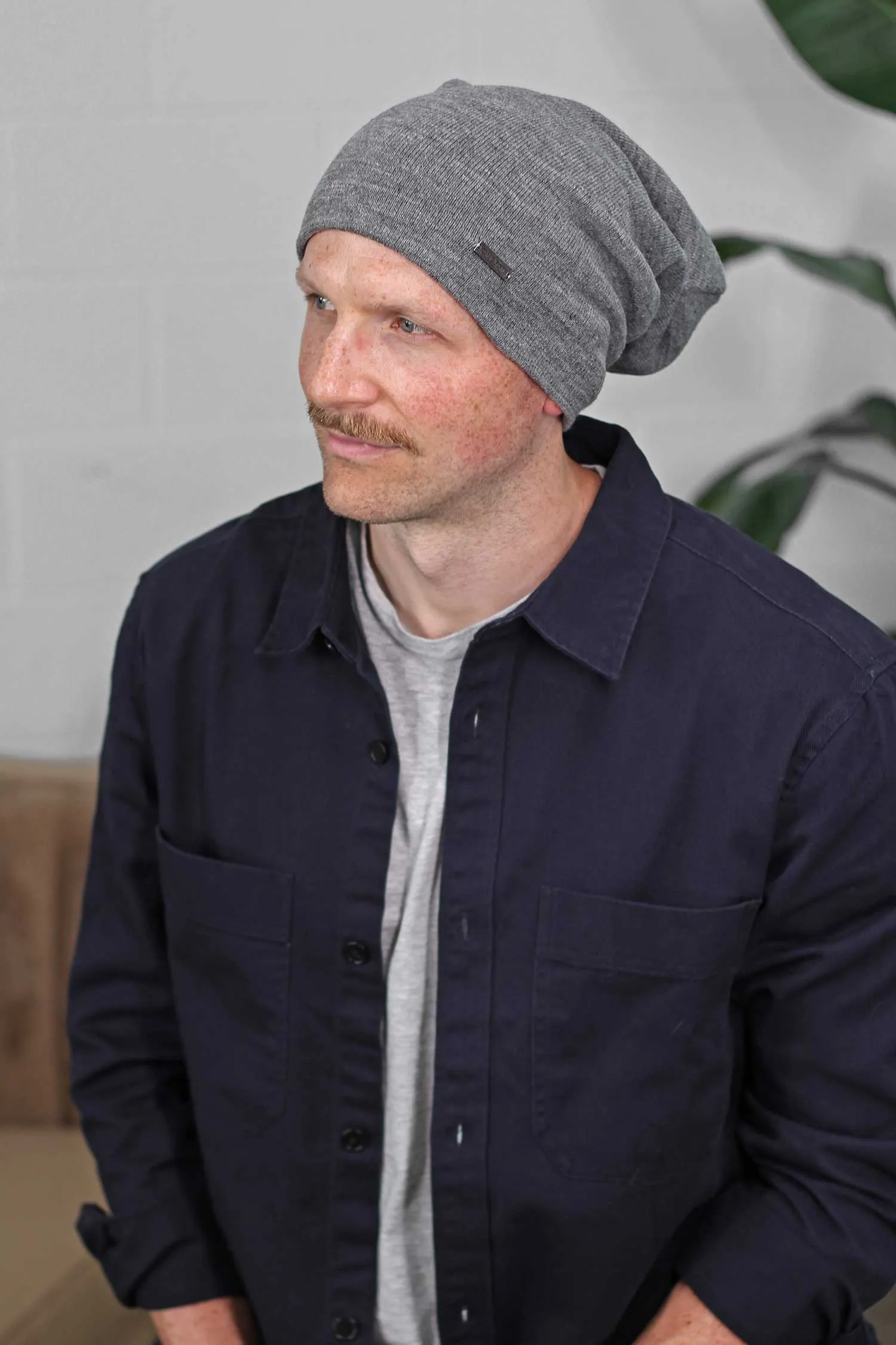 Mens Oversized Beanie - The Mason XL