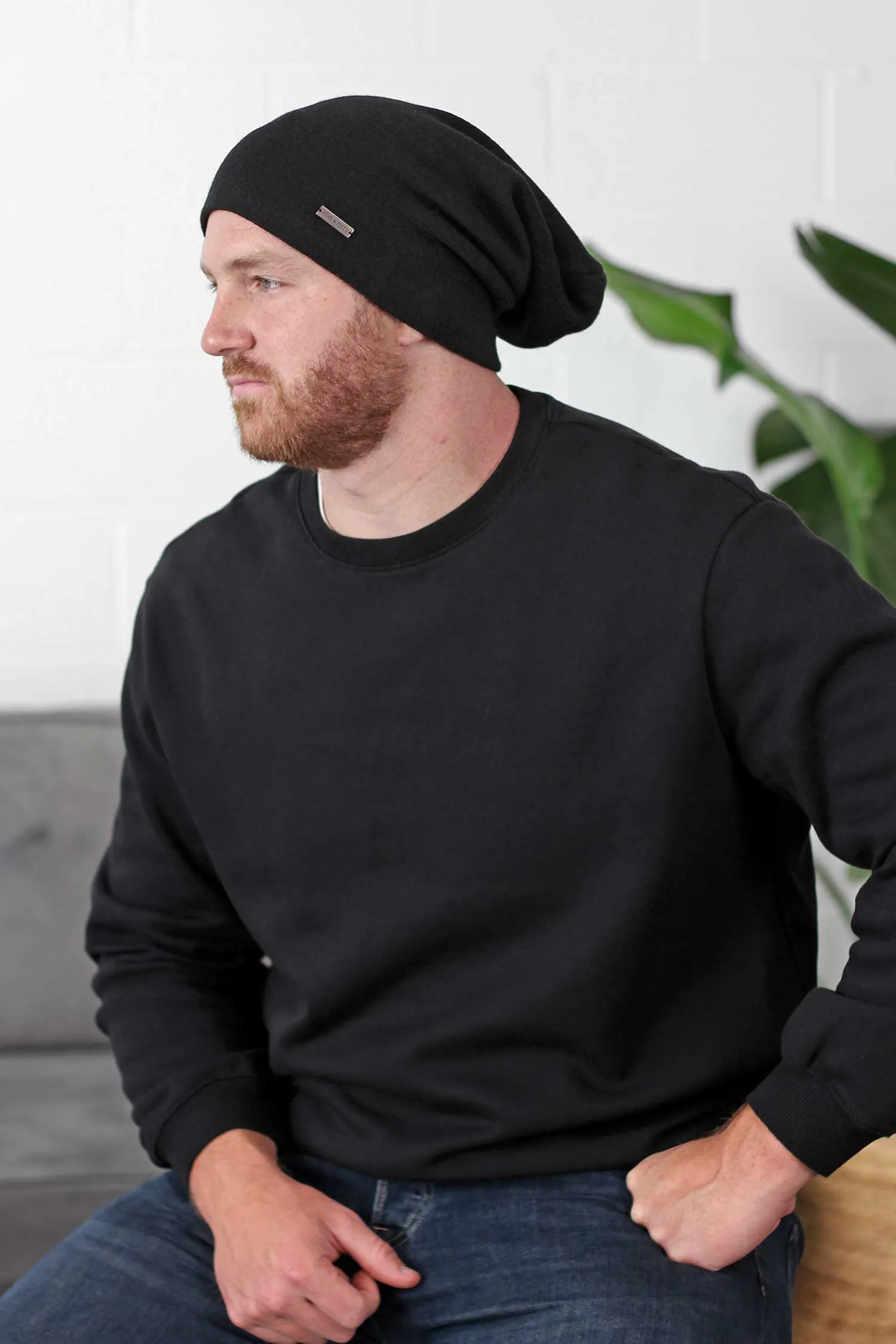 Mens Oversized Beanie - The Mason XL