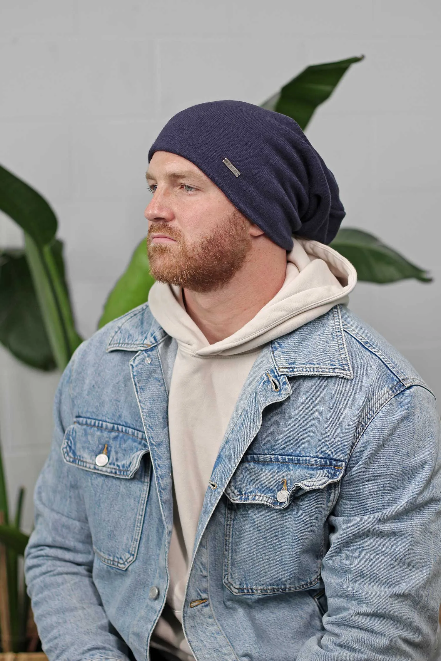 Mens Oversized Beanie - The Mason XL