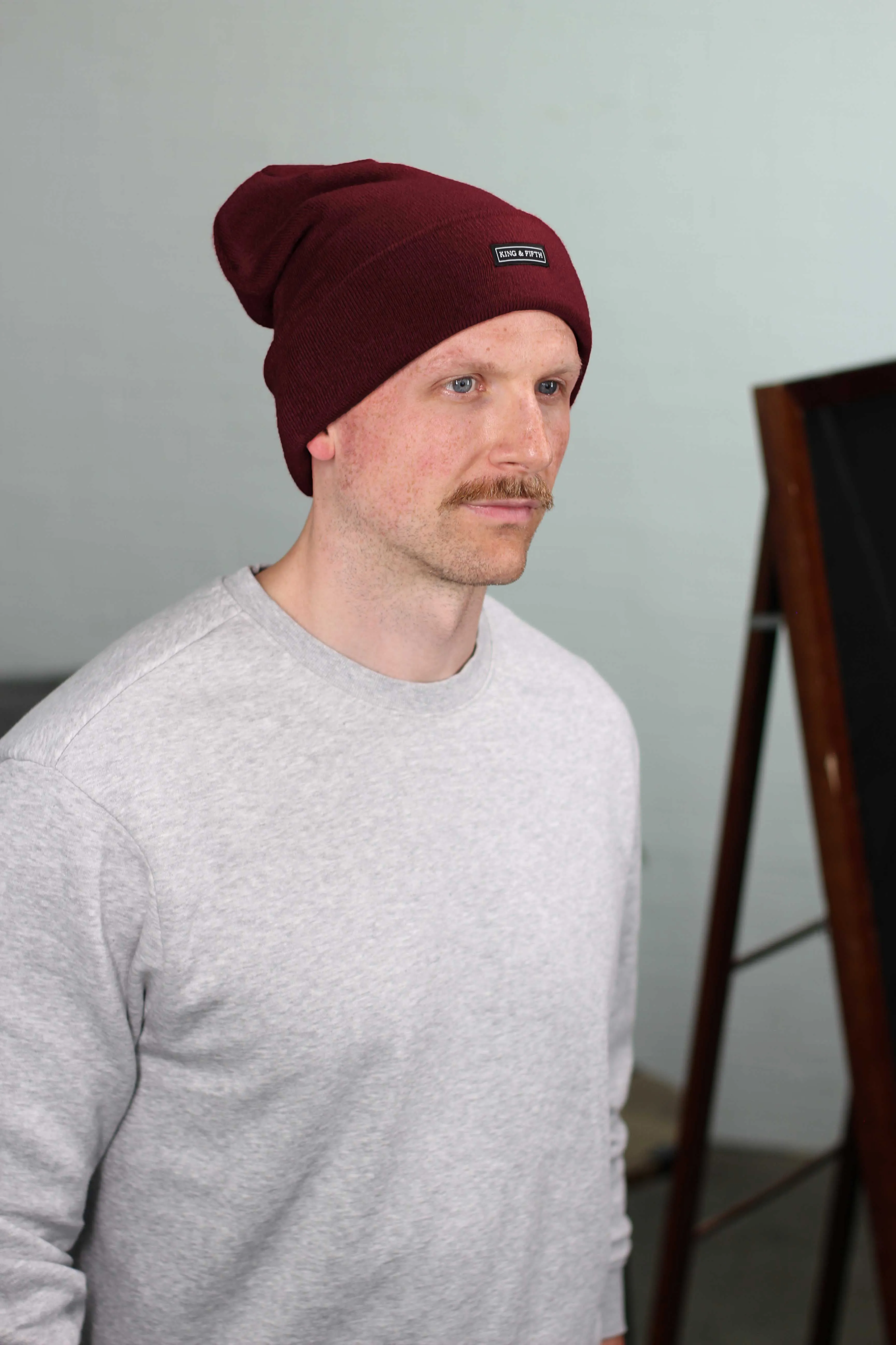 Mens Oversized Beanie - The Mason XL