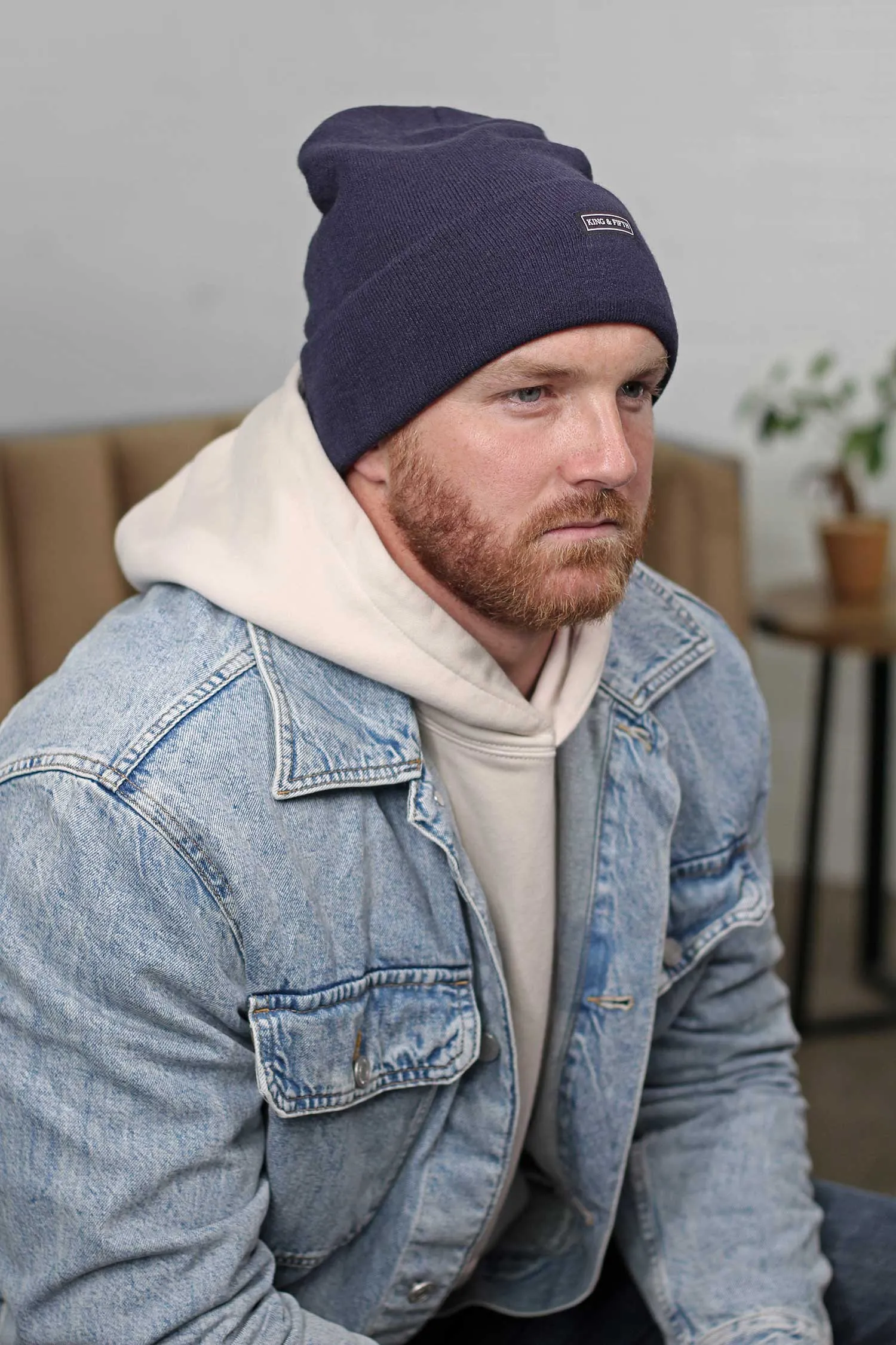 Mens Oversized Beanie - The Mason XL