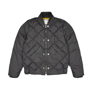 Men's Quilted Bomber Puffer Jacket