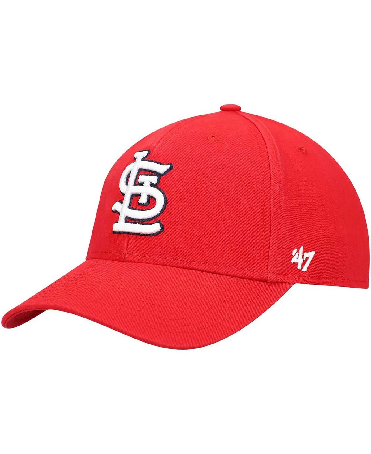 Men's Red Adjustable St. Cap Louis Cardinals Legend MVP '47 Brand