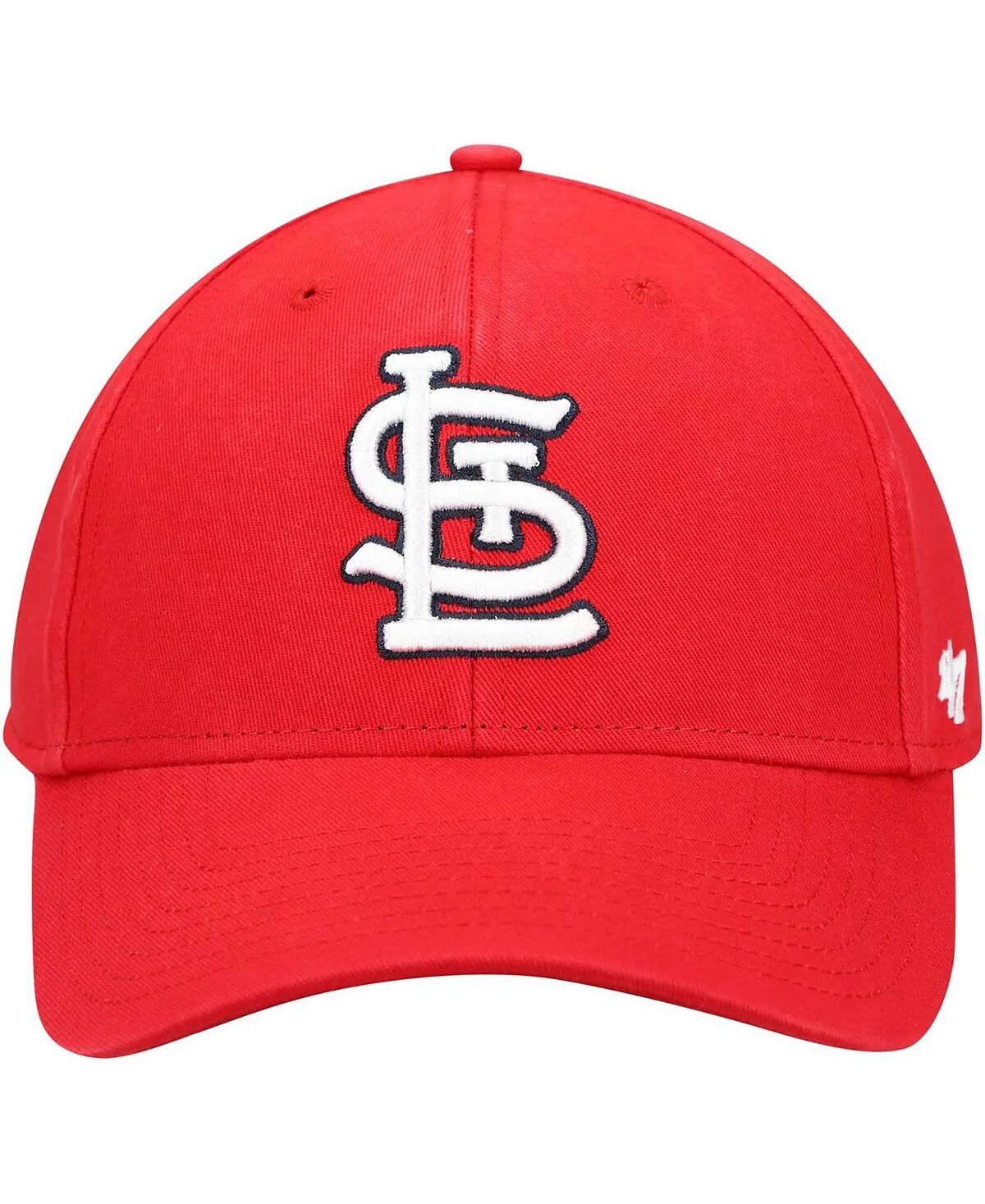 Men's Red Adjustable St. Cap Louis Cardinals Legend MVP '47 Brand