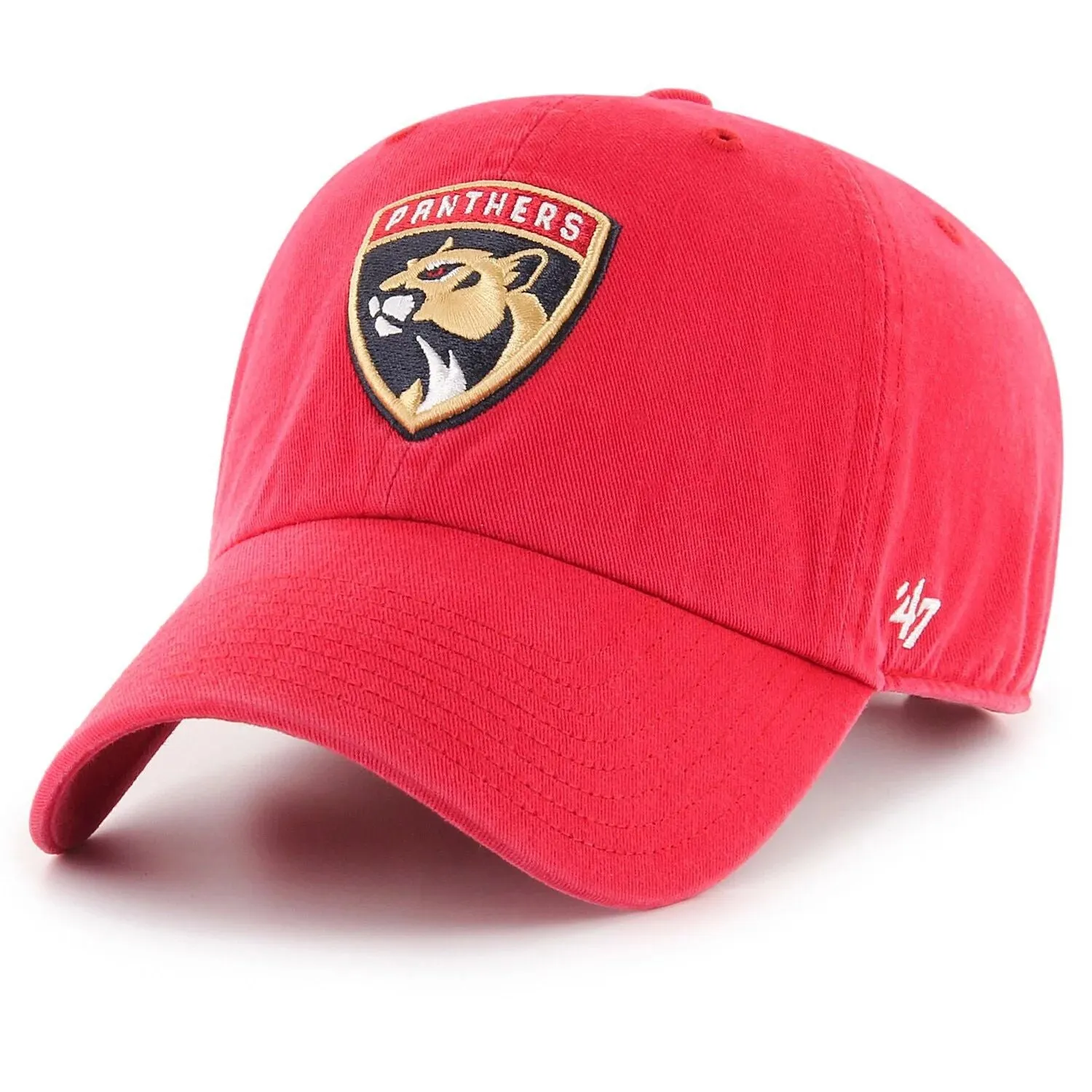 Men's Red Florida Panthers '47 Red Florida Panthers Adjustable Logo Cap