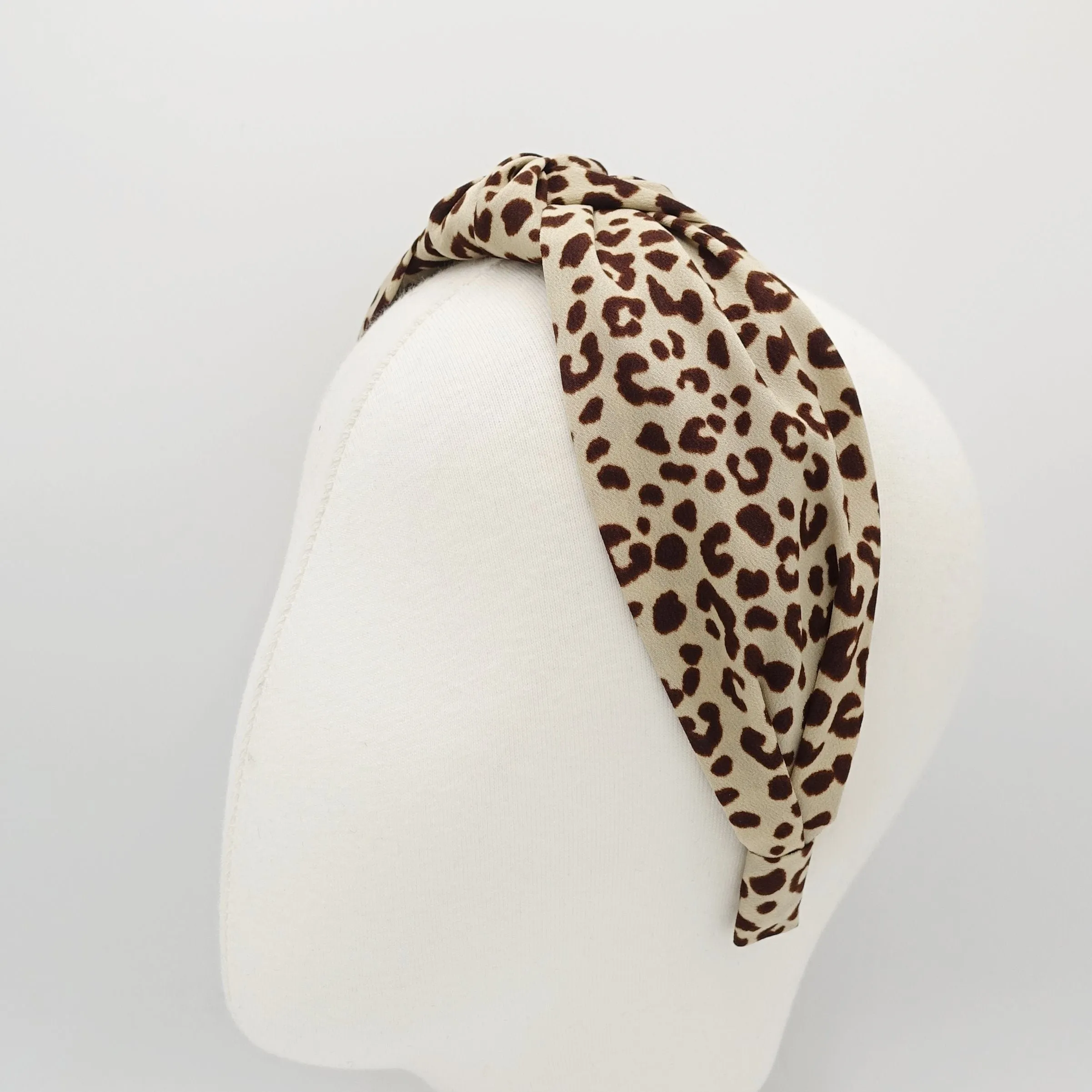 modern colorful cheetah print knot headband animal print hairband women hair accessories