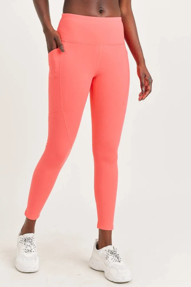 Mono B Essential Thermal Highwaist Leggings with Pockets