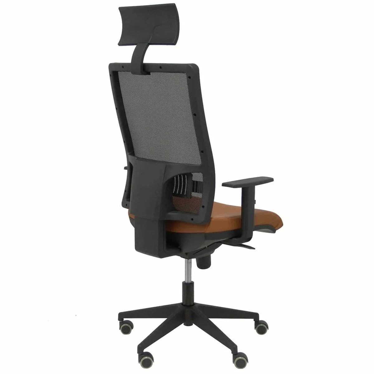 Office Chair with Headrest Horna P&C Brown